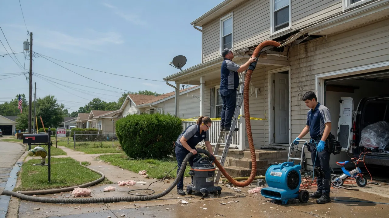 Water Damage Restoration in Vauxhall, NJ near me